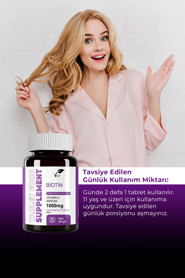 VHP BİOTİN 60 TABLET