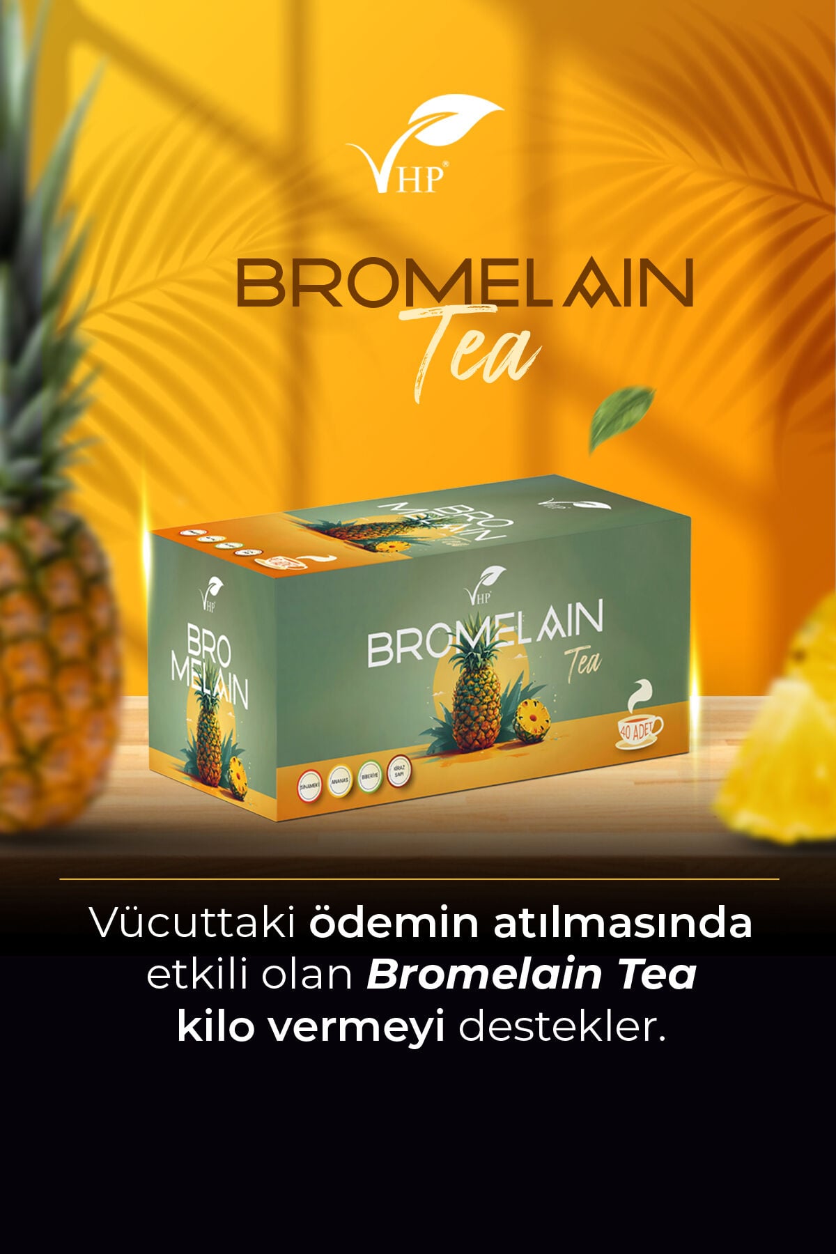 VHP BROMELAİN ÇAYI 40 LI