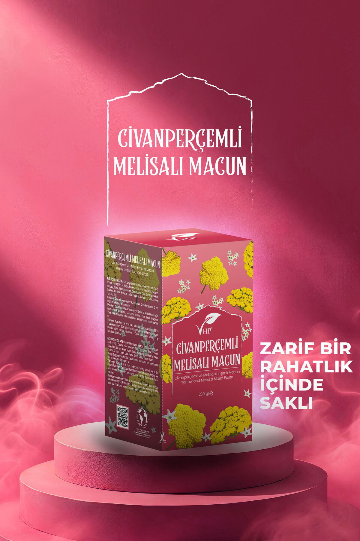 VHP CİVAN PERÇEMLİ VE MELİSALI MACUN 230 GR