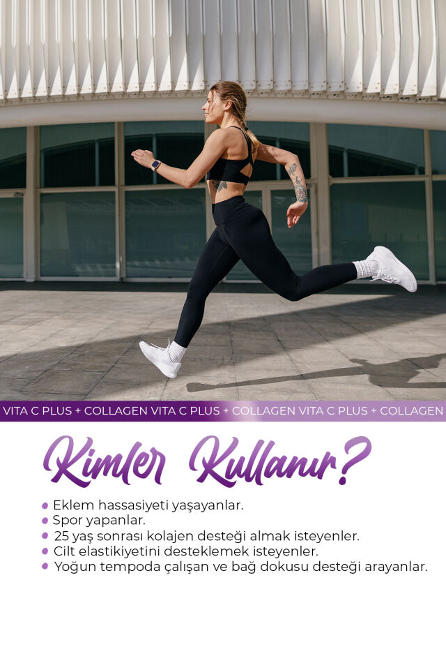 VHP COLLAGEN VITA C PLUS TAKVİYE EDİCİ GIDA 300 G