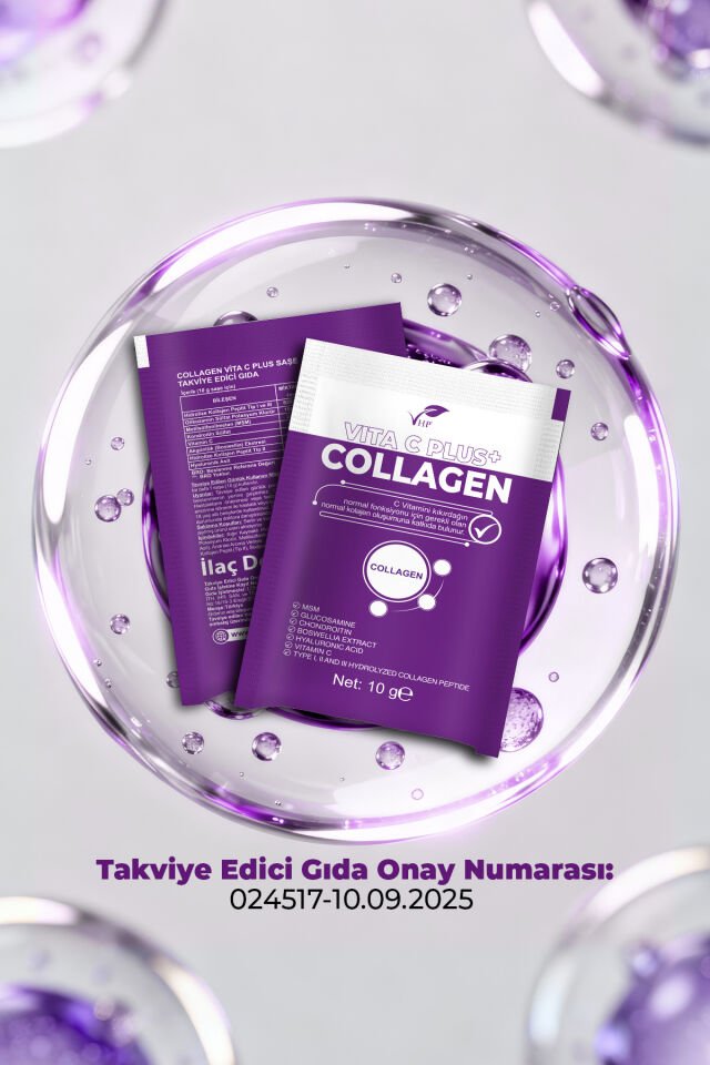 VHP COLLAGEN VITA C PLUS TAKVİYE EDİCİ GIDA 300 G