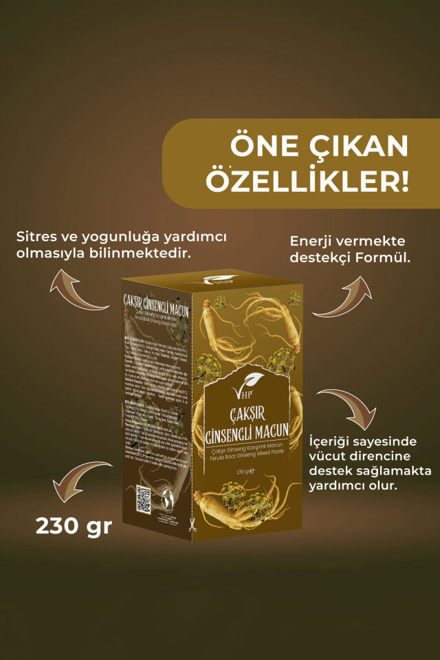 VHP ÇAKŞIR GİNSENGLİ MACUN 230 GR