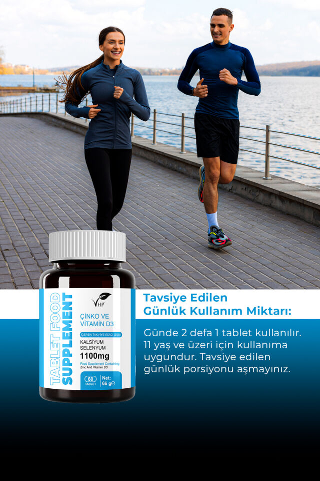 VHP ÇİNKO VE VİTAMİN D3 60 TABLET