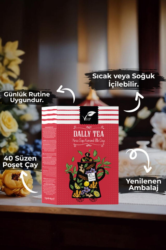 VHP DALLY TEA POŞET ÇAY 40 LI