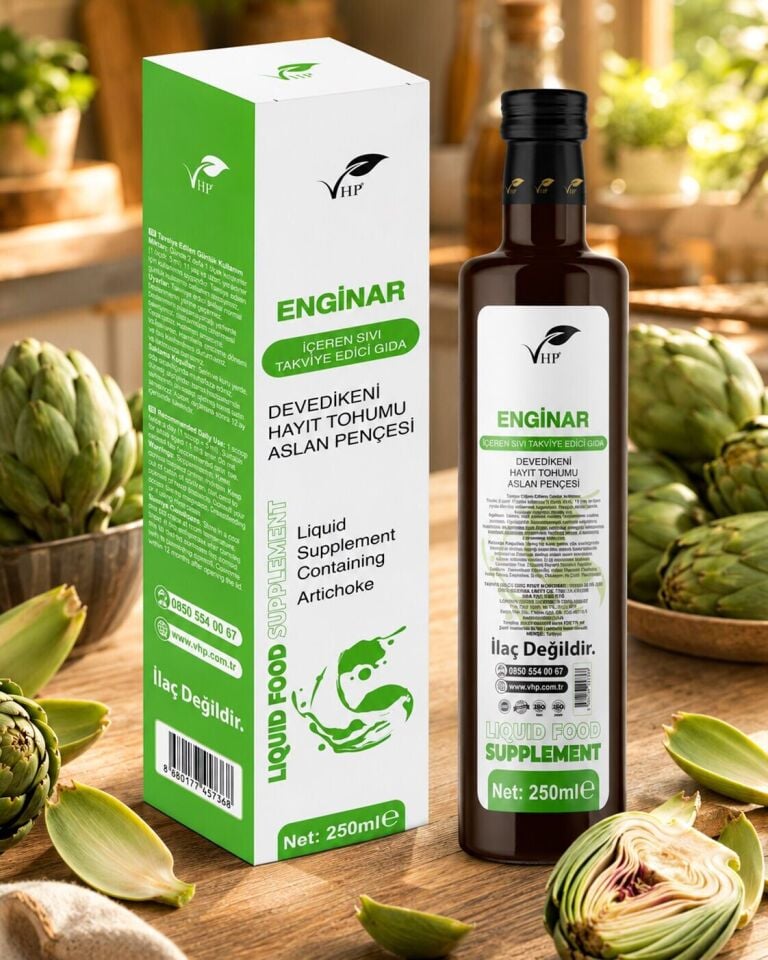 VHP ENGİNAR İÇEREN SIVI GIDA TAKVİYESİ 250ML