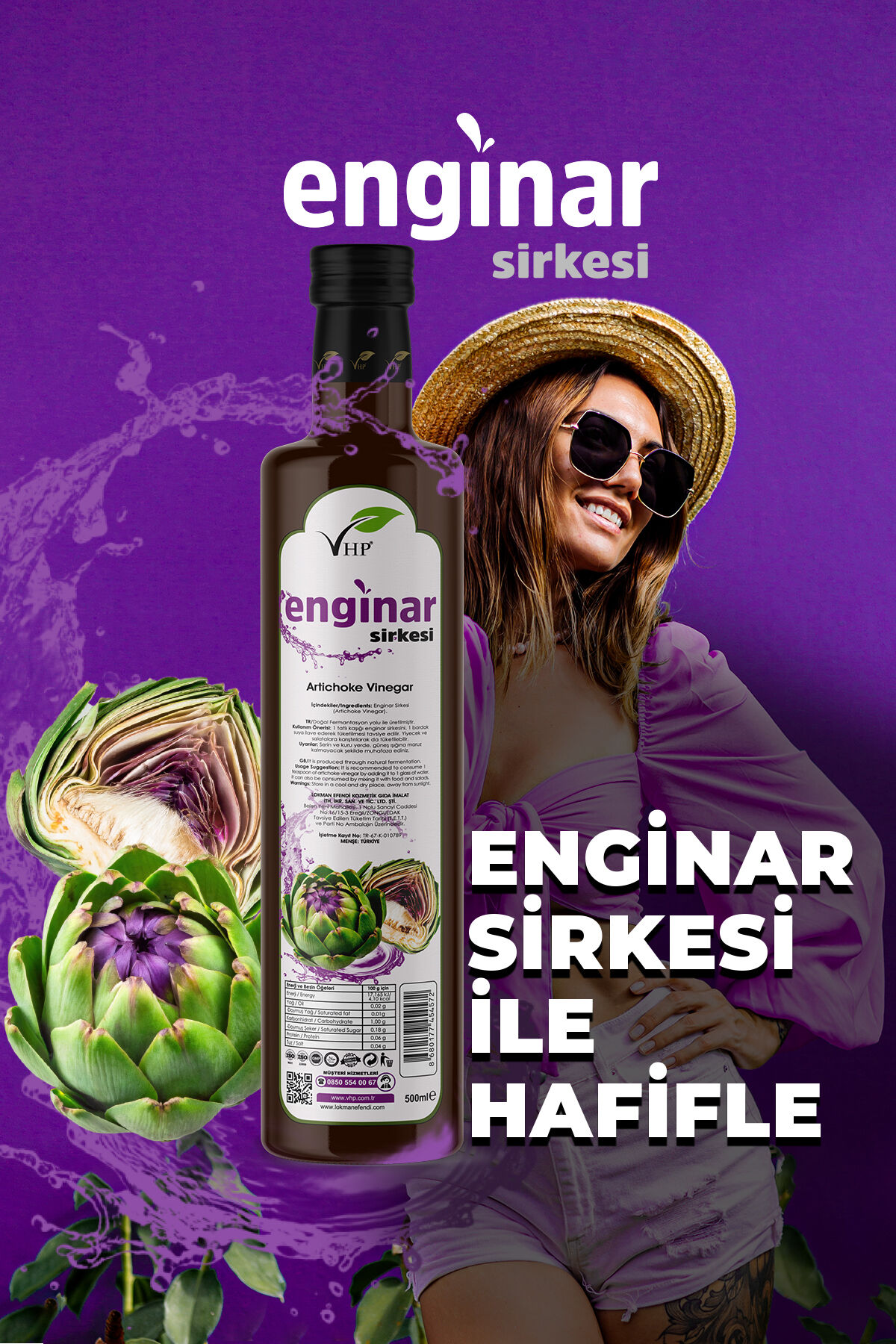 VHP ENGİNAR SİRKESİ 500 ML