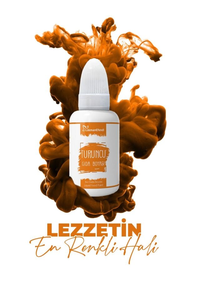 Sıvı Gıda Boyası Turuncu 25 ml