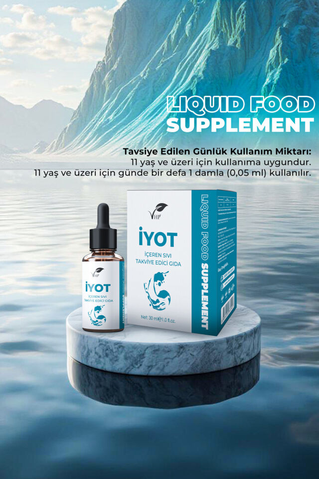 VHP İYOT İÇEREN SIVI GIDA TAKVİYESİ 30 ML