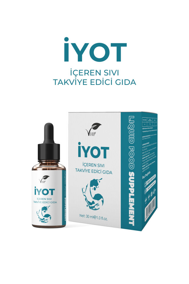 VHP İYOT İÇEREN SIVI GIDA TAKVİYESİ 30 ML