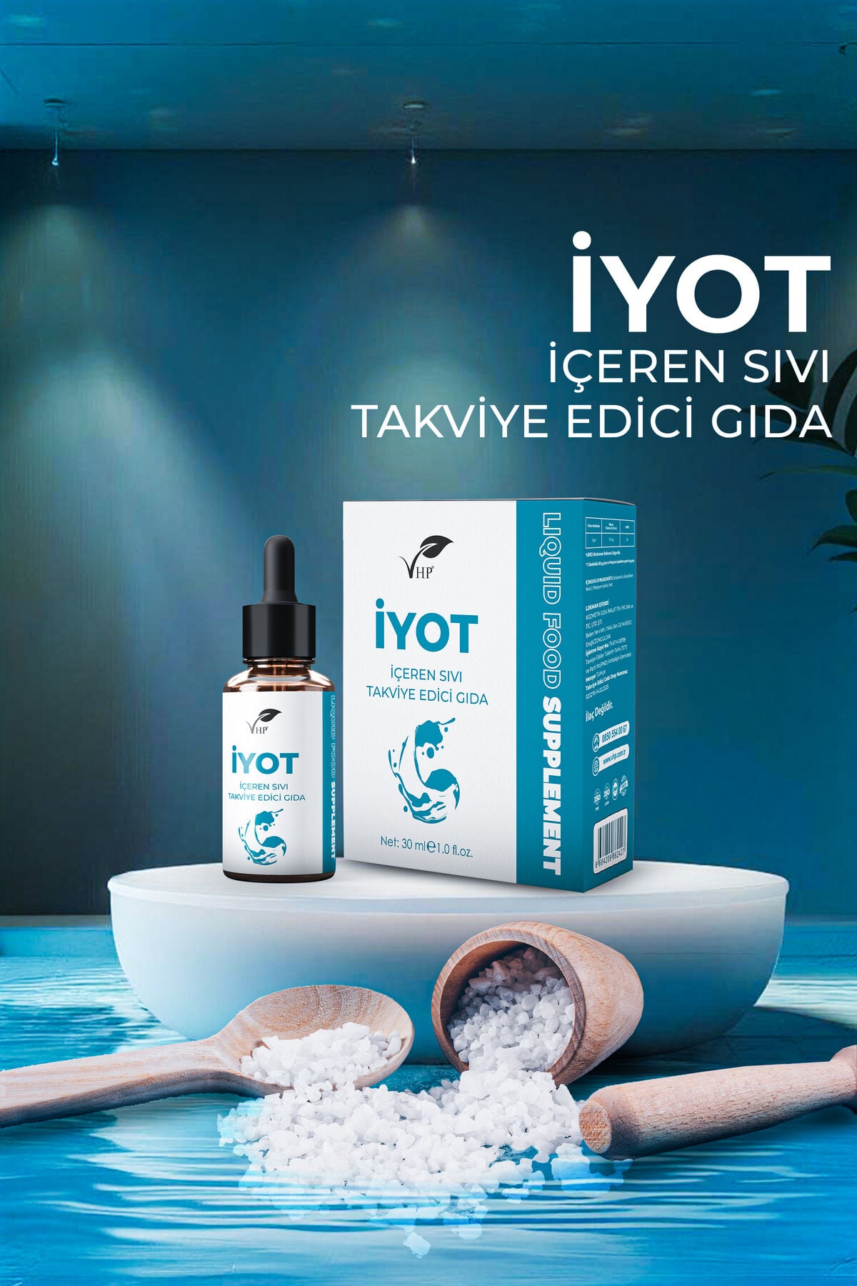 VHP İYOT İÇEREN SIVI GIDA TAKVİYESİ 30 ML