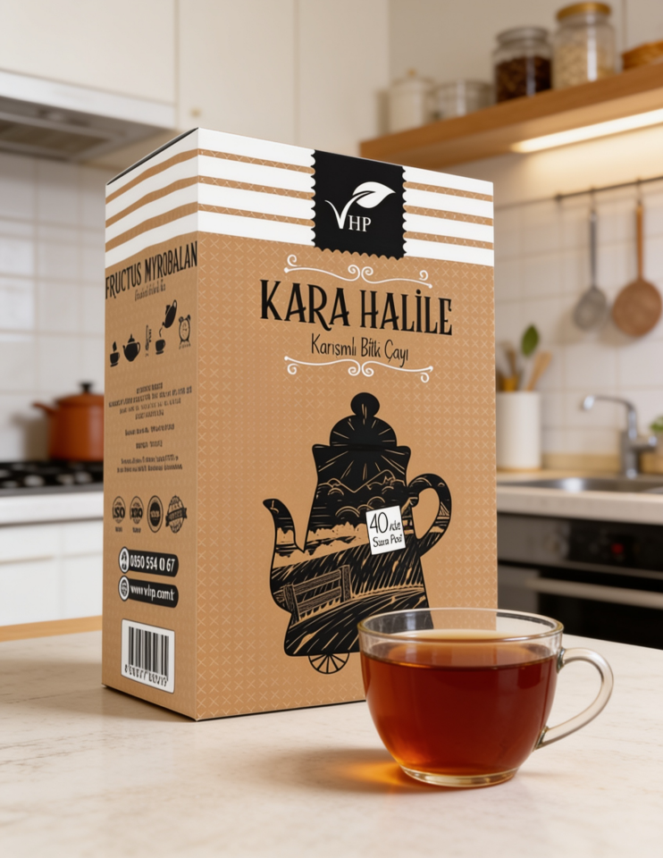 VHP KARA HALİLELİ POŞET ÇAY 40 LI