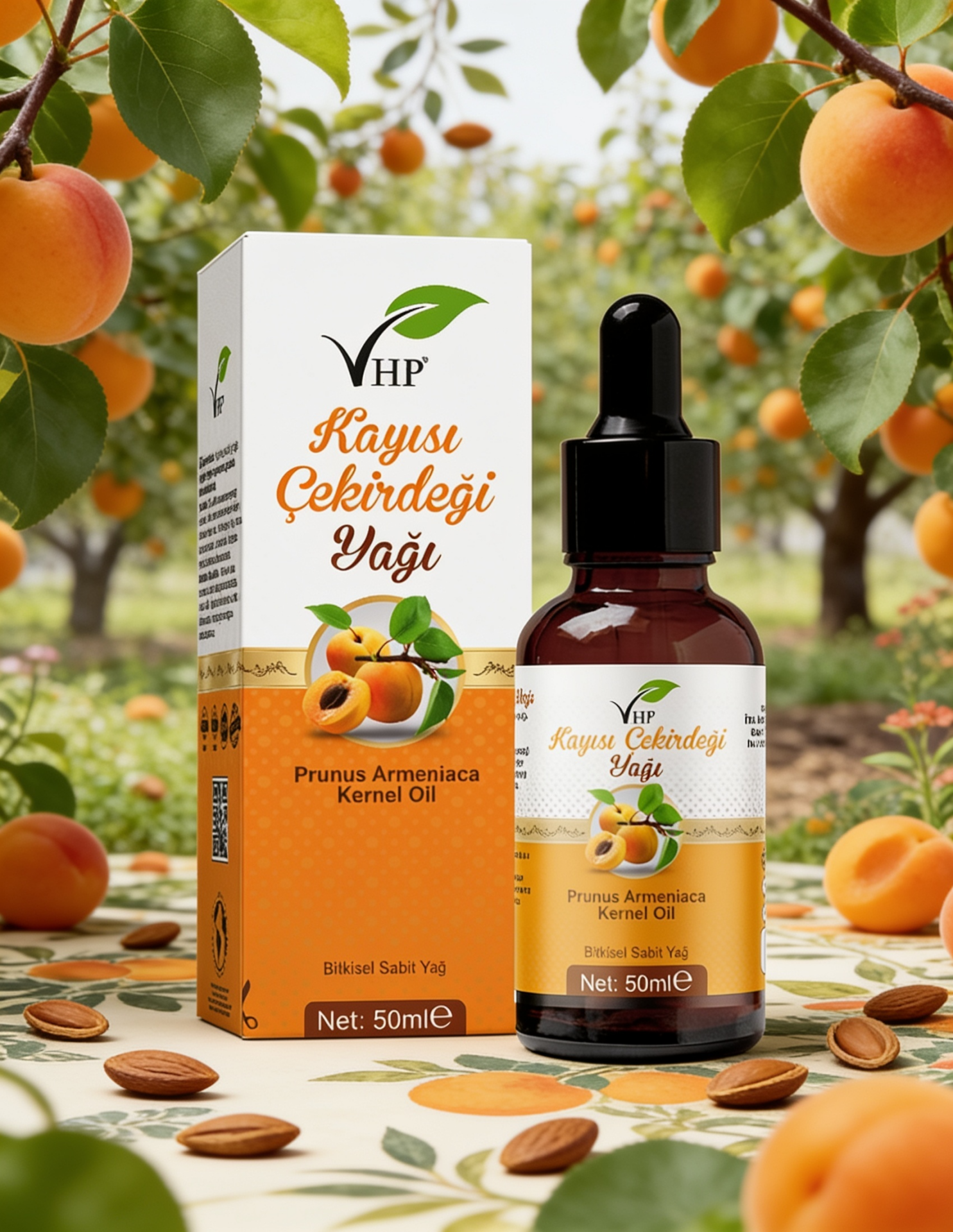 VHP KAYISI ÇEKİRDEĞİ YAĞI 50 CC