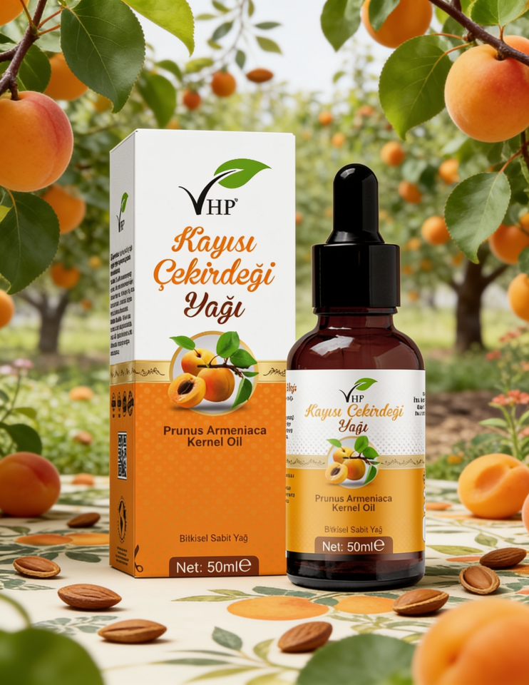 VHP KAYISI ÇEKİRDEĞİ YAĞI 50 CC