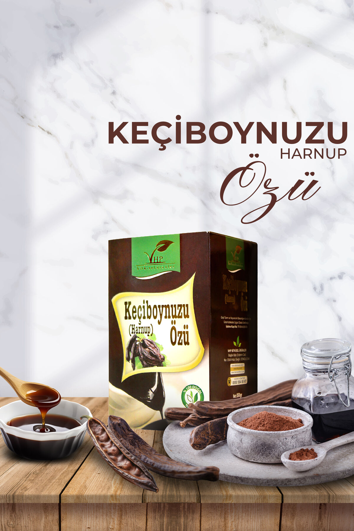 VHP KEÇİBOYNUZU ÖZÜ 850 GR