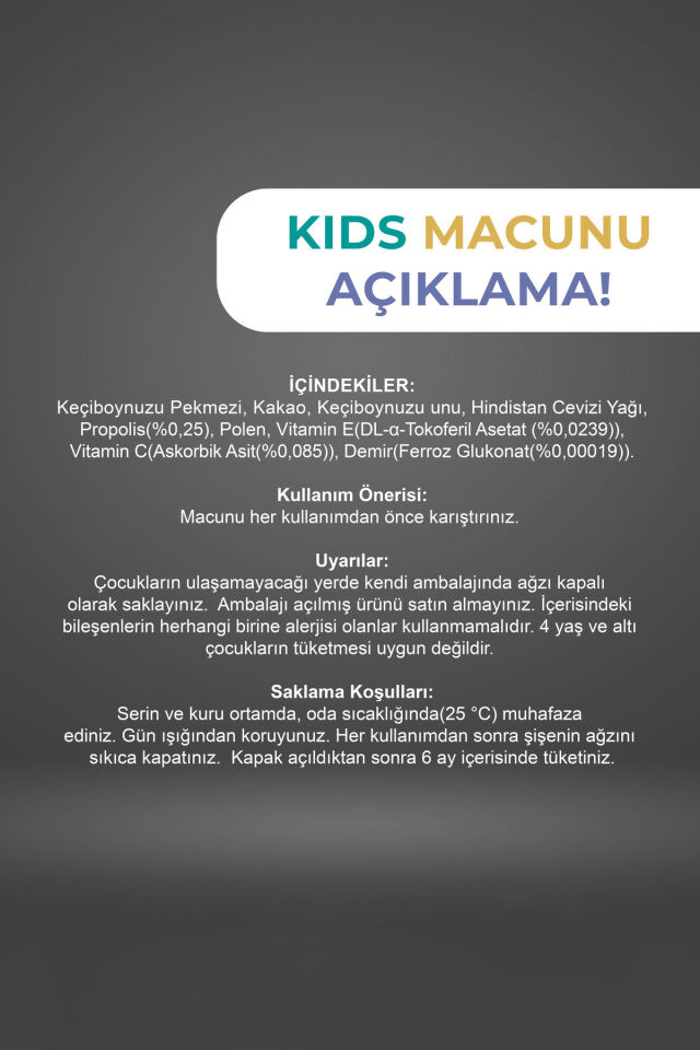 VHP KİDS MACUN 230 GR
