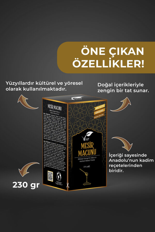 VHP MESİR MACUNU 230 GR