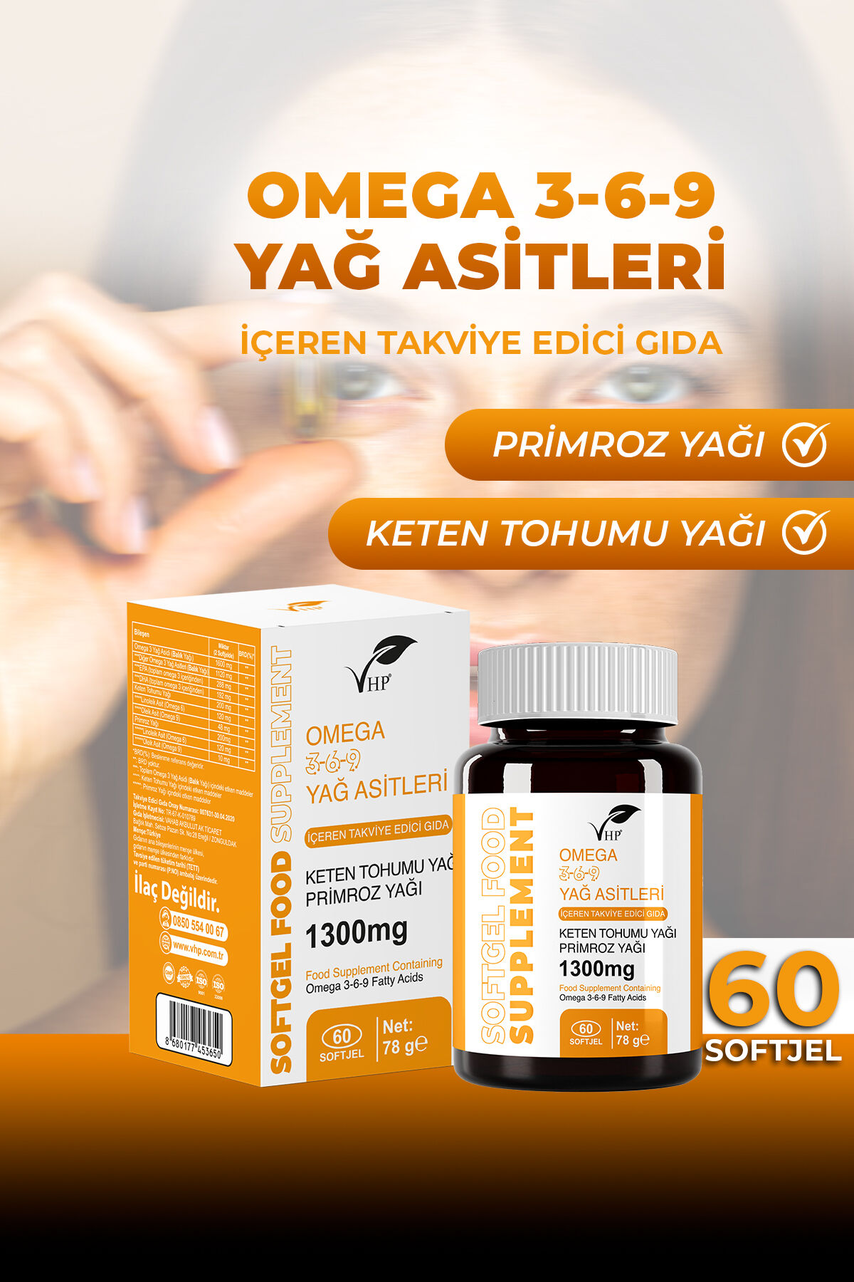 VHP OMEGA 3-6-9 60 SOFTGEL