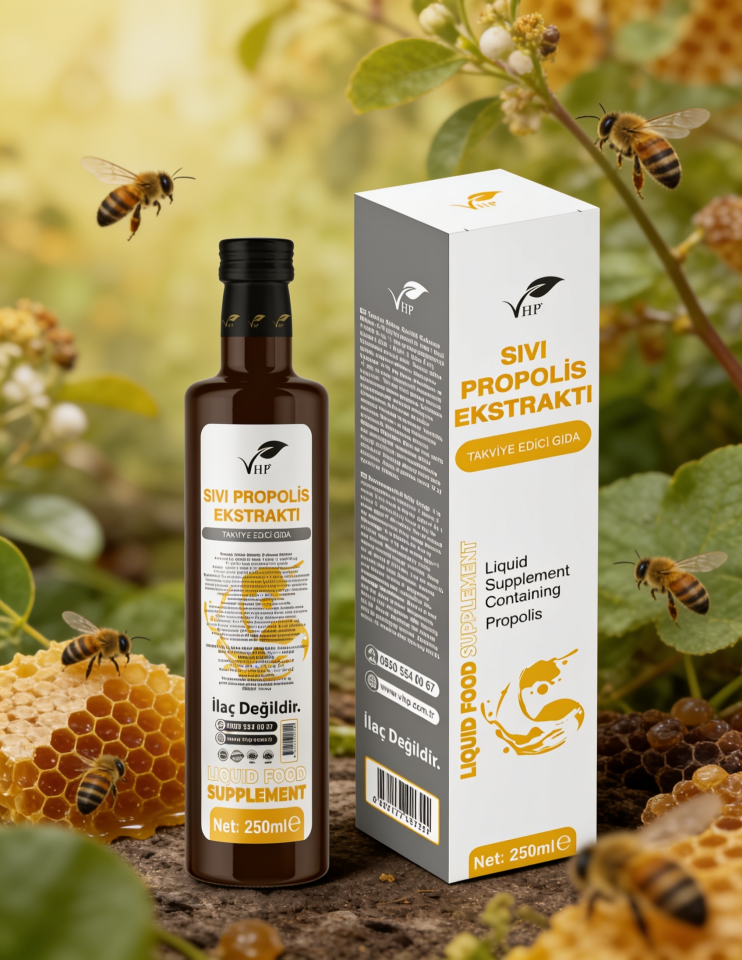 VHP PROPOLİS İÇEREN SIVI GIDA TAKVİYESİ 250ML