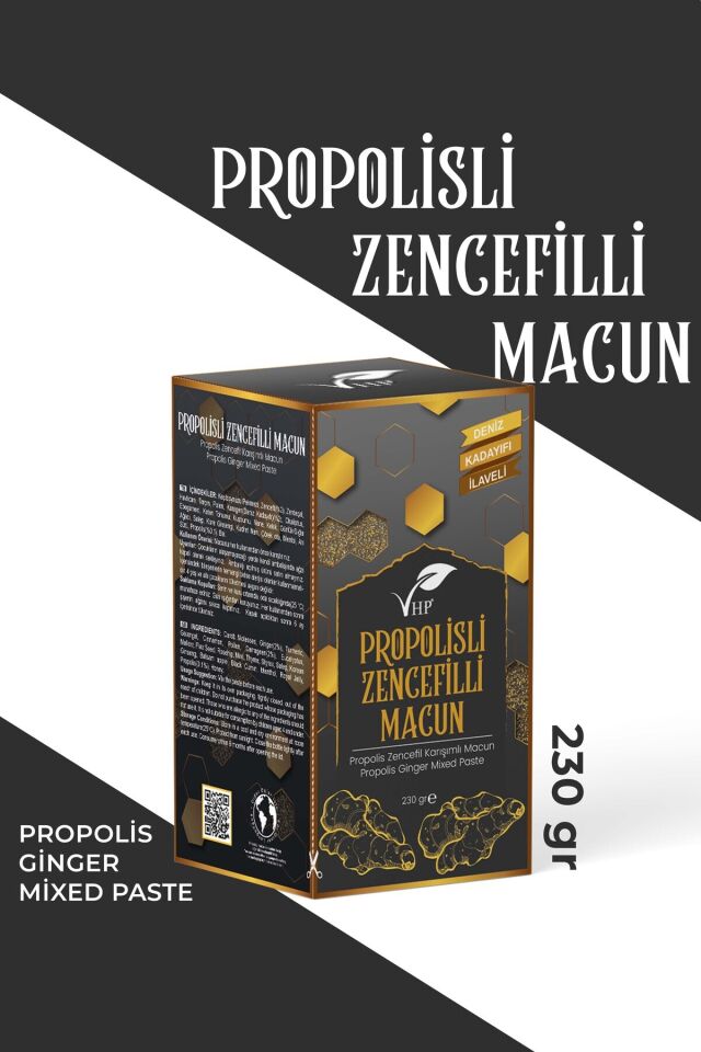 VHP PROPOLİSLİ ZENCEFİLLİ MACUN 230 GR