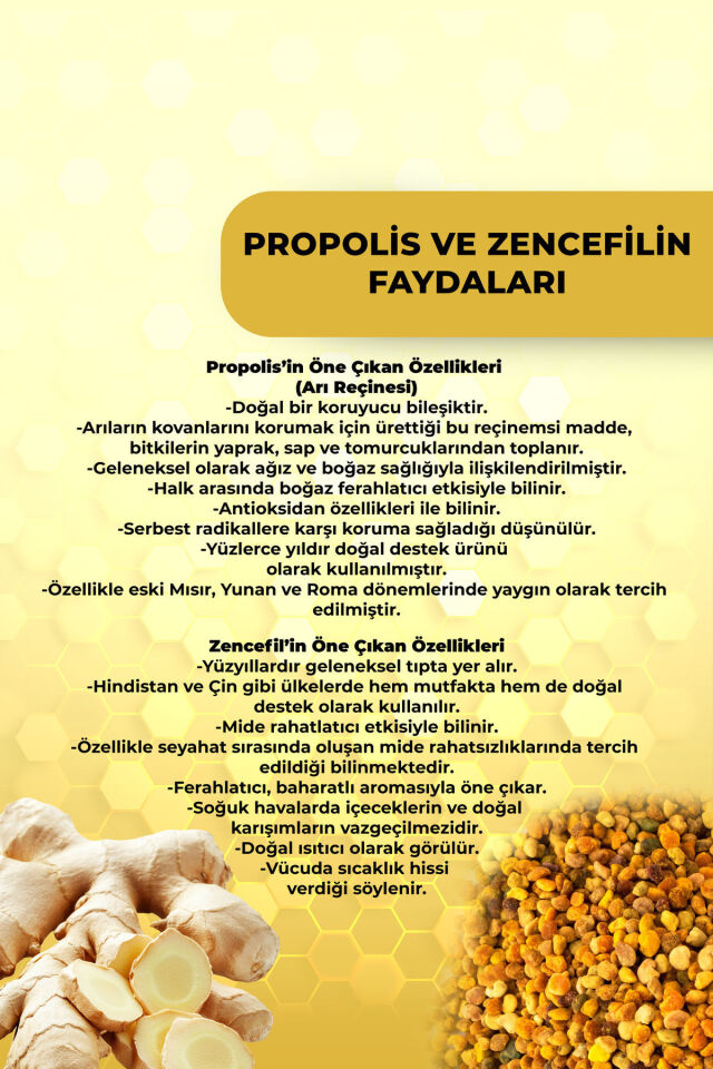 VHP PROPOLİSLİ ZENCEFİLLİ MACUN 230 GR