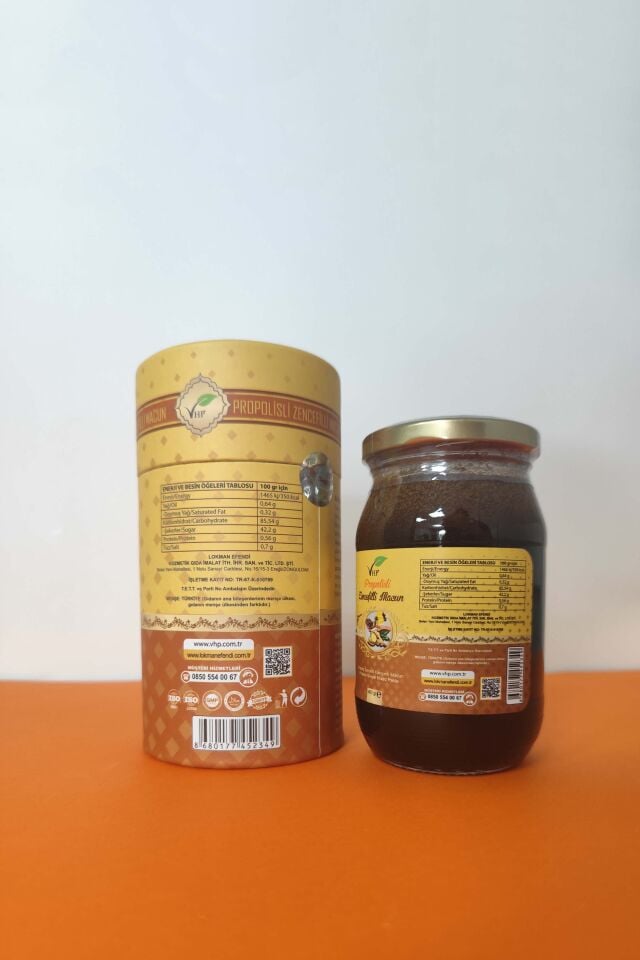 VHP PROPOLİSLİ ZENCEFİLLİ MACUN 400 GR