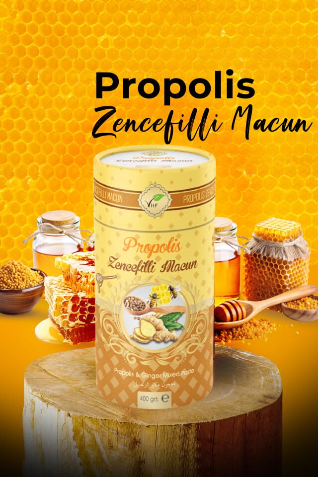 VHP PROPOLİSLİ ZENCEFİLLİ MACUN 400 GR