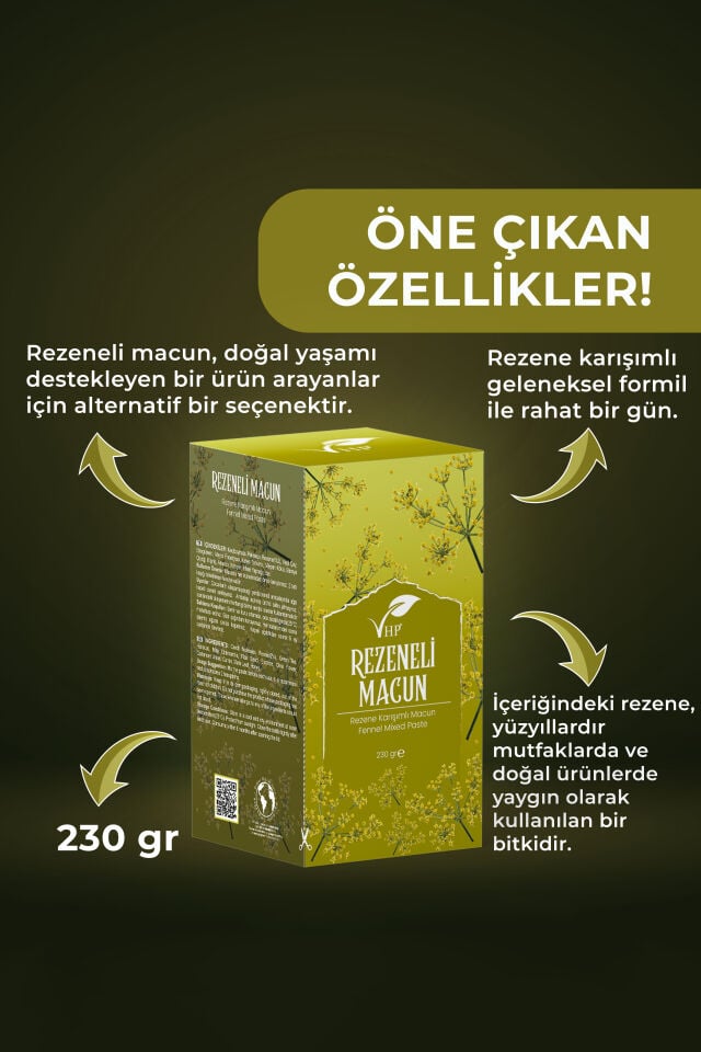 VHP REZENELİ MACUN 230 GR