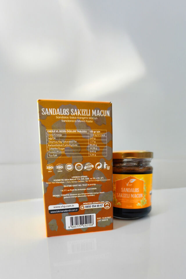 VHP SANDALOS SAKIZLI MACUN 230 GR