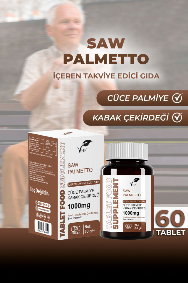 VHP SAW PALMETTO 60 TABLET