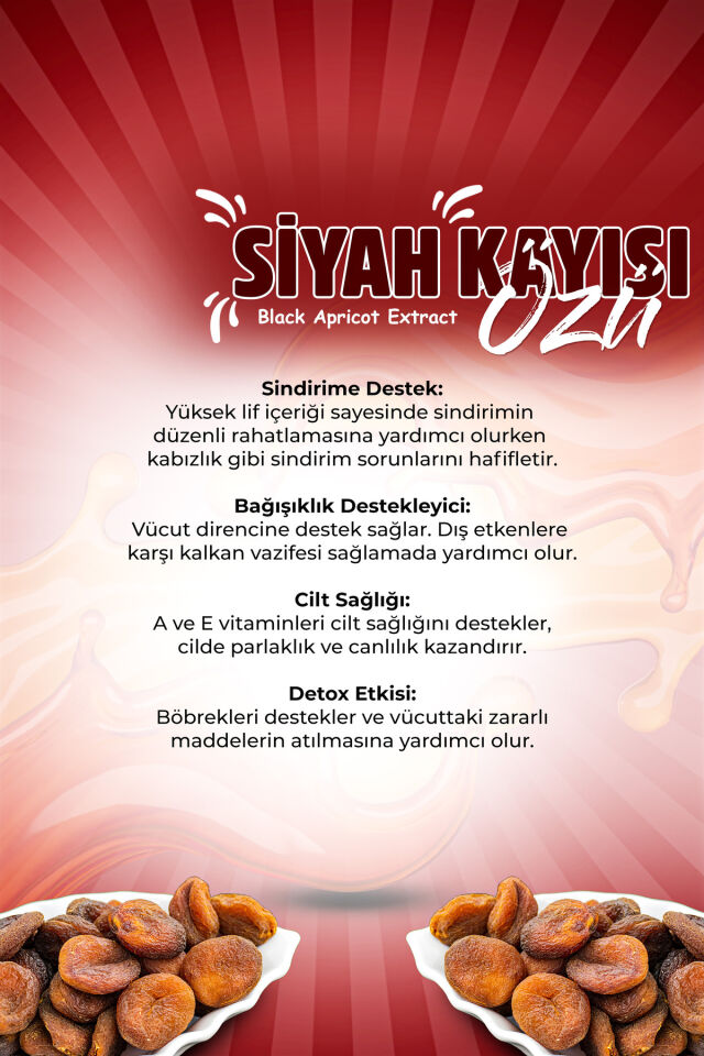 VHP SİYAH KAYISI ÖZÜ 350 GR
