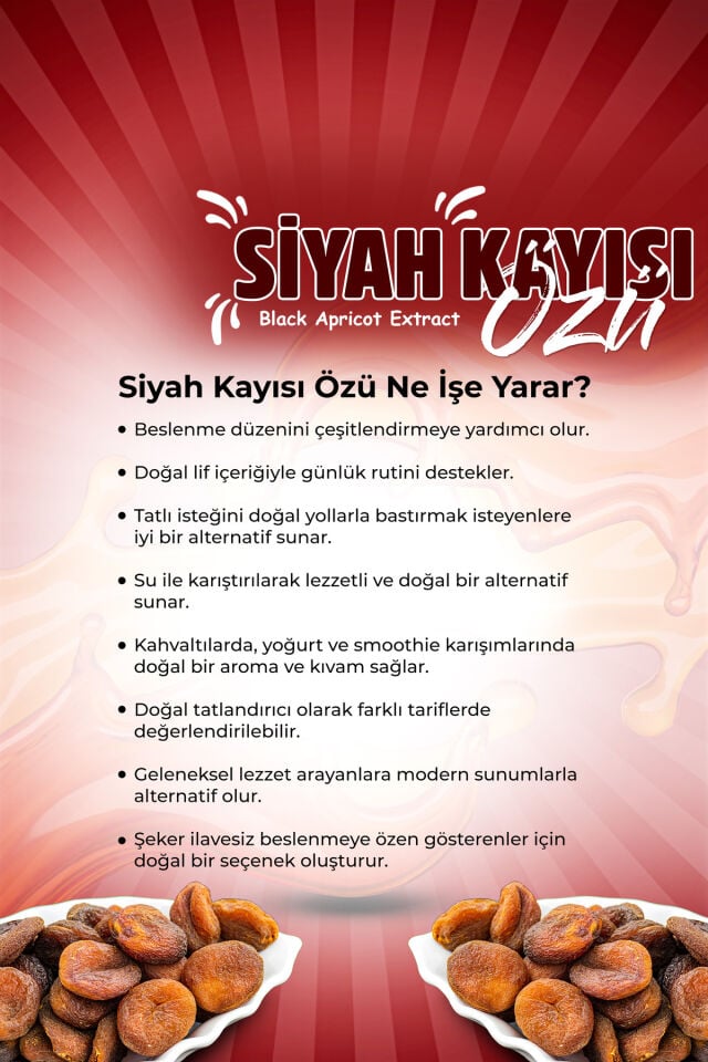 VHP SİYAH KAYISI ÖZÜ 350 GR