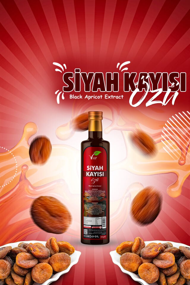 VHP SİYAH KAYISI ÖZÜ 350 GR
