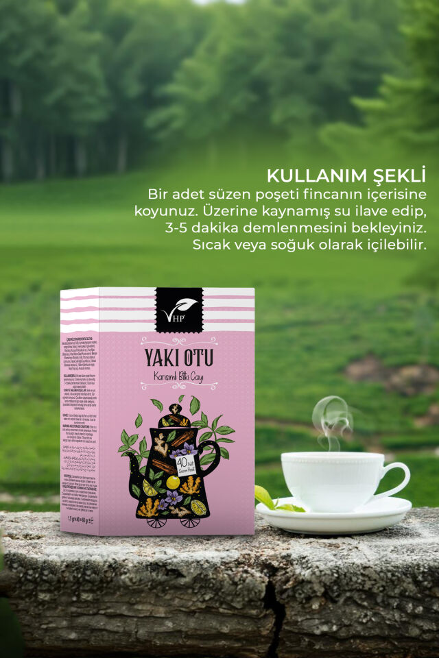 VHP YAKIOTLU POŞET ÇAY 40 LI