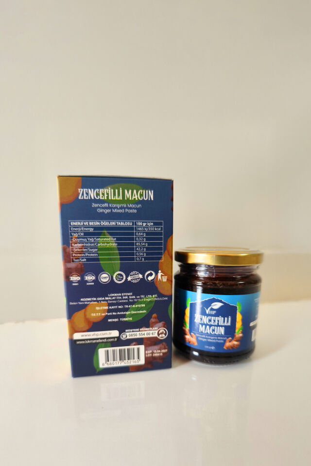 VHP ZENCEFİLLİ MACUN 230 GR