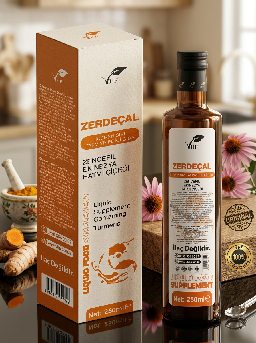 VHP ZERDEÇAL İÇEREN SIVI GIDA TAKVİYESİ 250ML