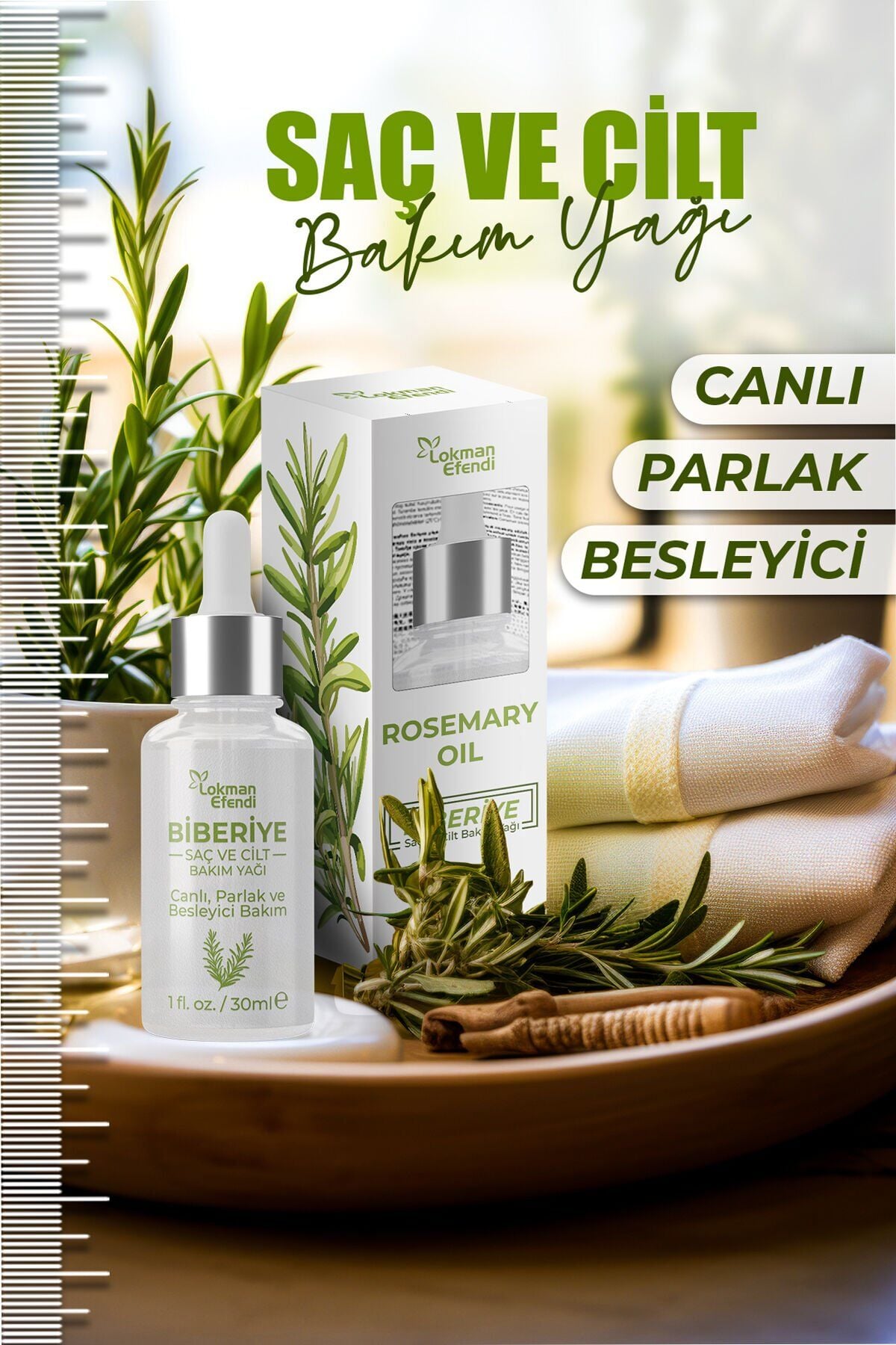 BİBERİYE SAÇ BAKIM YAĞI 30 ML