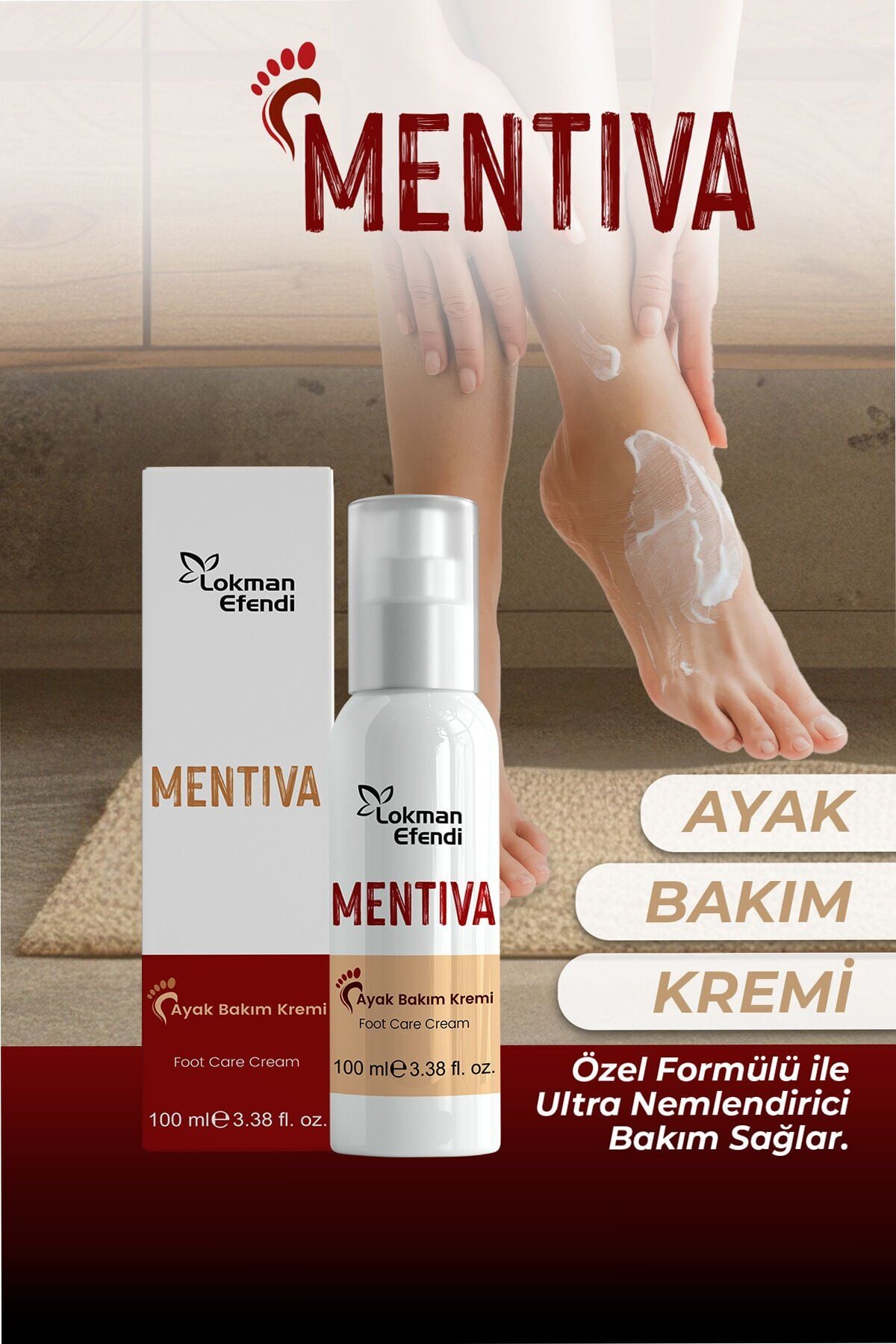 MENTİVA AYAK BAKIM KREMİ 100 ML