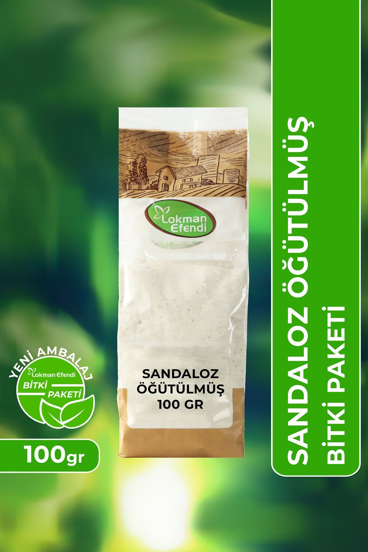 Sandaloz Öğütülmüş 100 gr
