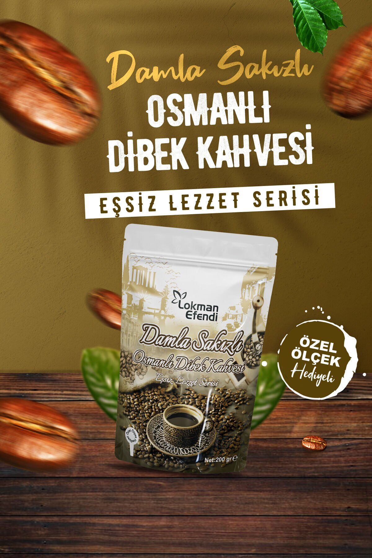Damla Sakızlı Osmanlı Dibek Kahvesi 200 gr