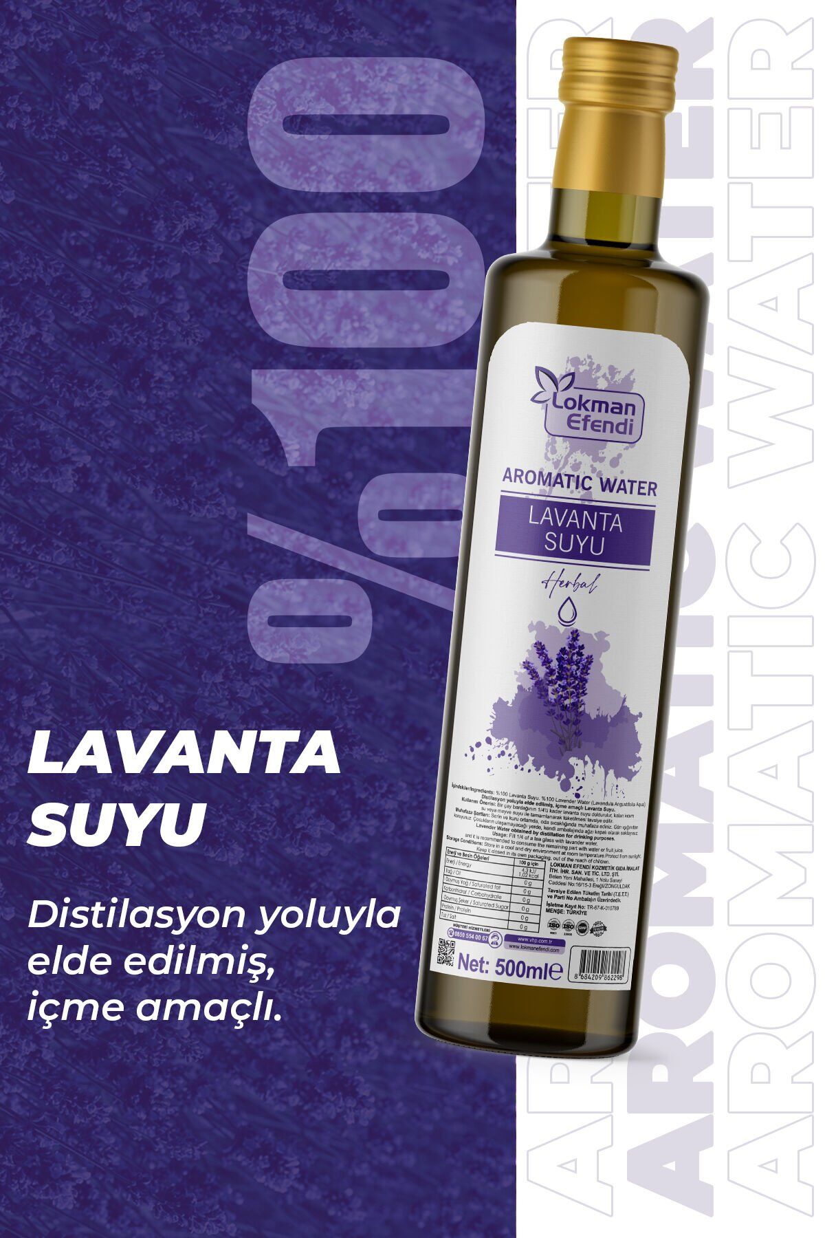 Lavanta Suyu 500 ml