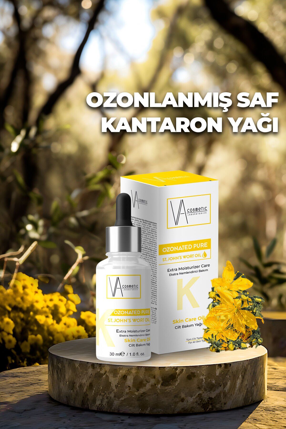 OZONLANMIŞ KANTARON YAĞI 30 ML