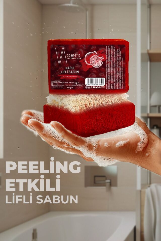 VA COSMETIC NARLI LİFLİ SABUN