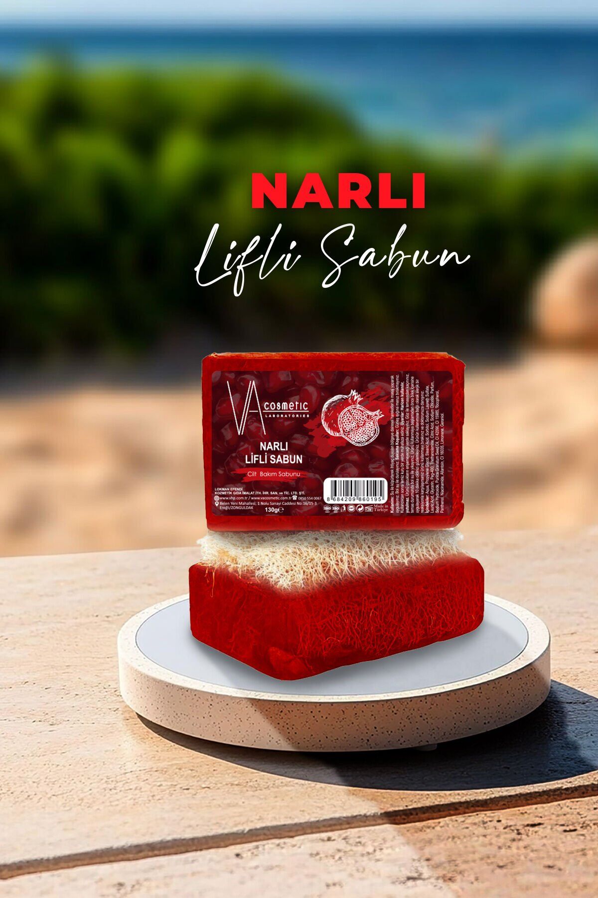 VA COSMETIC NARLI LİFLİ SABUN