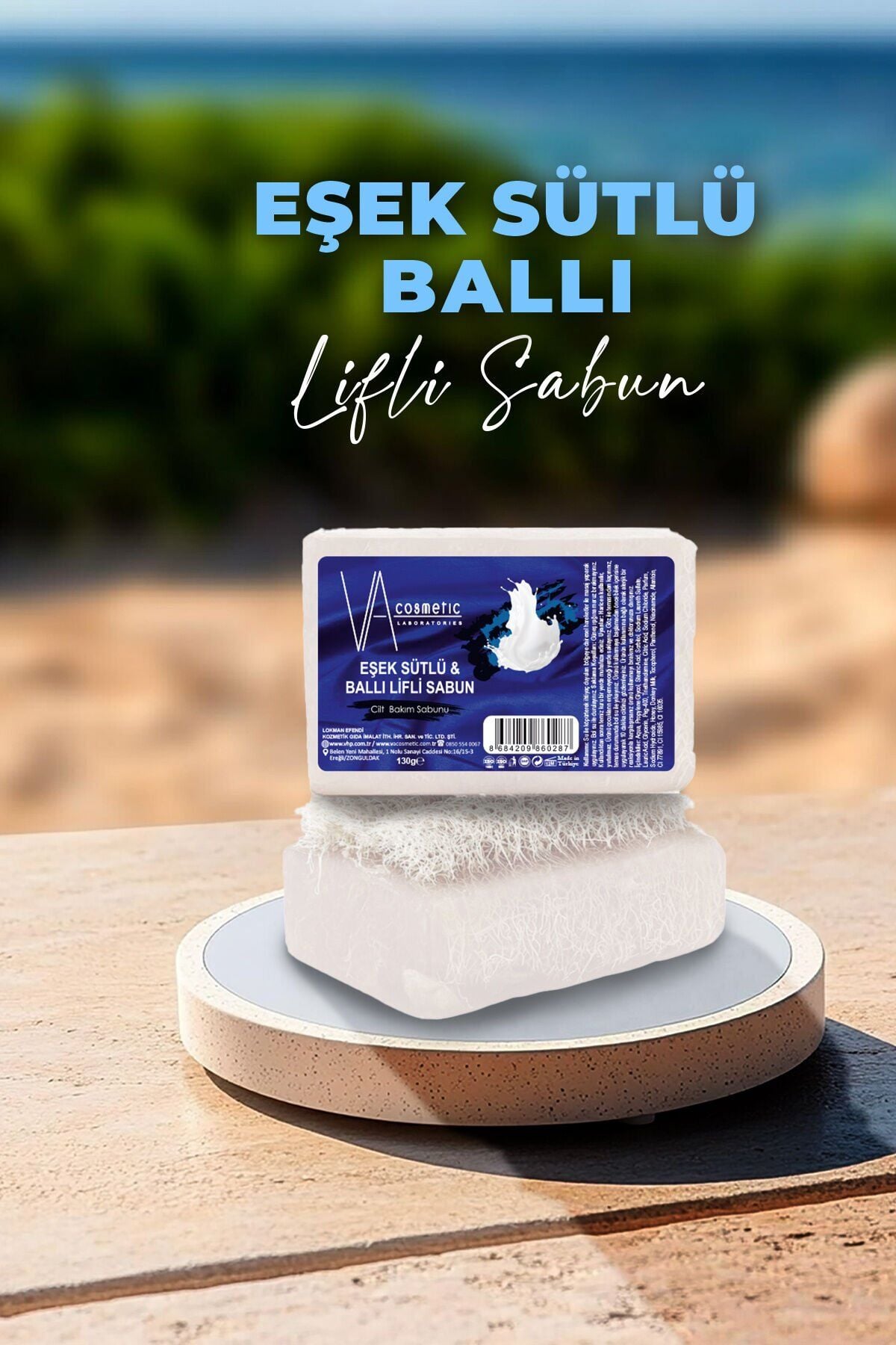 EŞEK SÜTLÜ BALLI LİFLİ SABUN