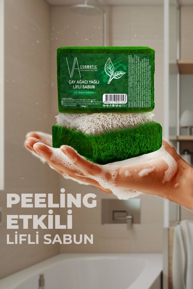 ÇAY AĞACI YAĞLI LİFLİ SABUN
