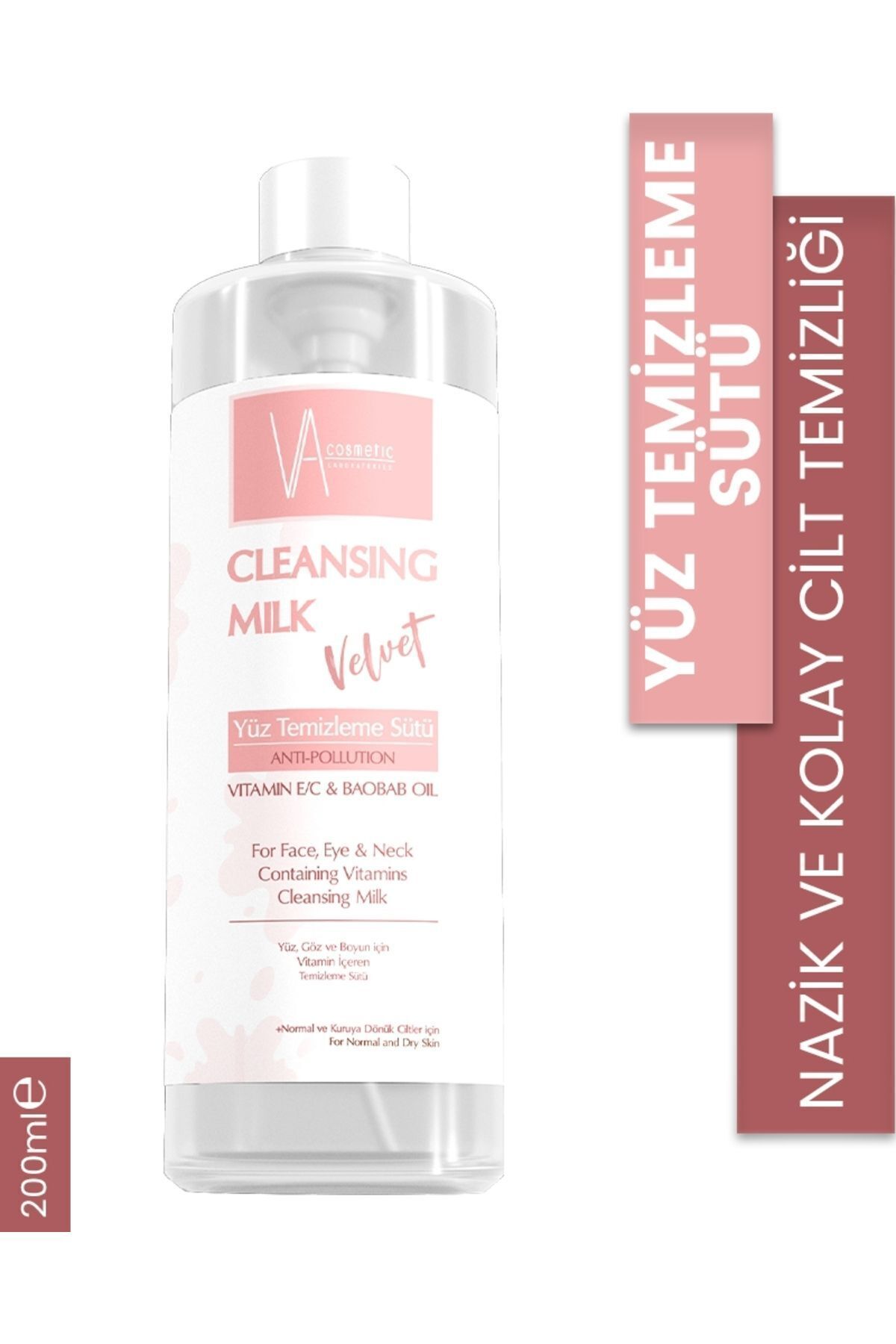 VA COSMETIC YÜZ TEMİZLEME SÜTÜ 200 ML