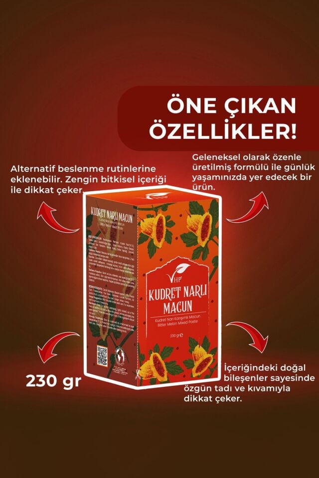 Kudret Narlı Macun 230 gr