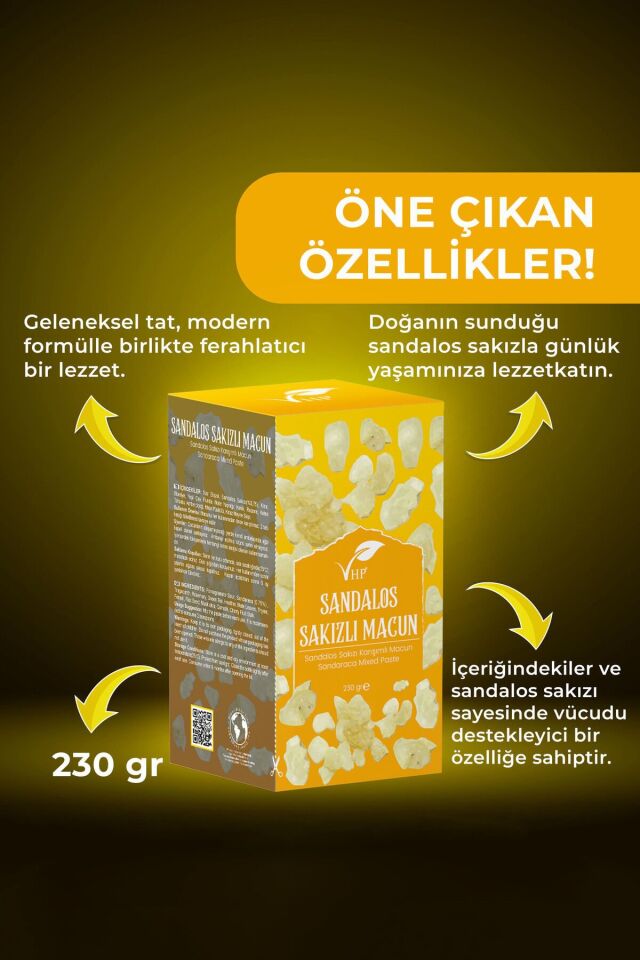 Sandalos Sakızlı Macun 230 gr