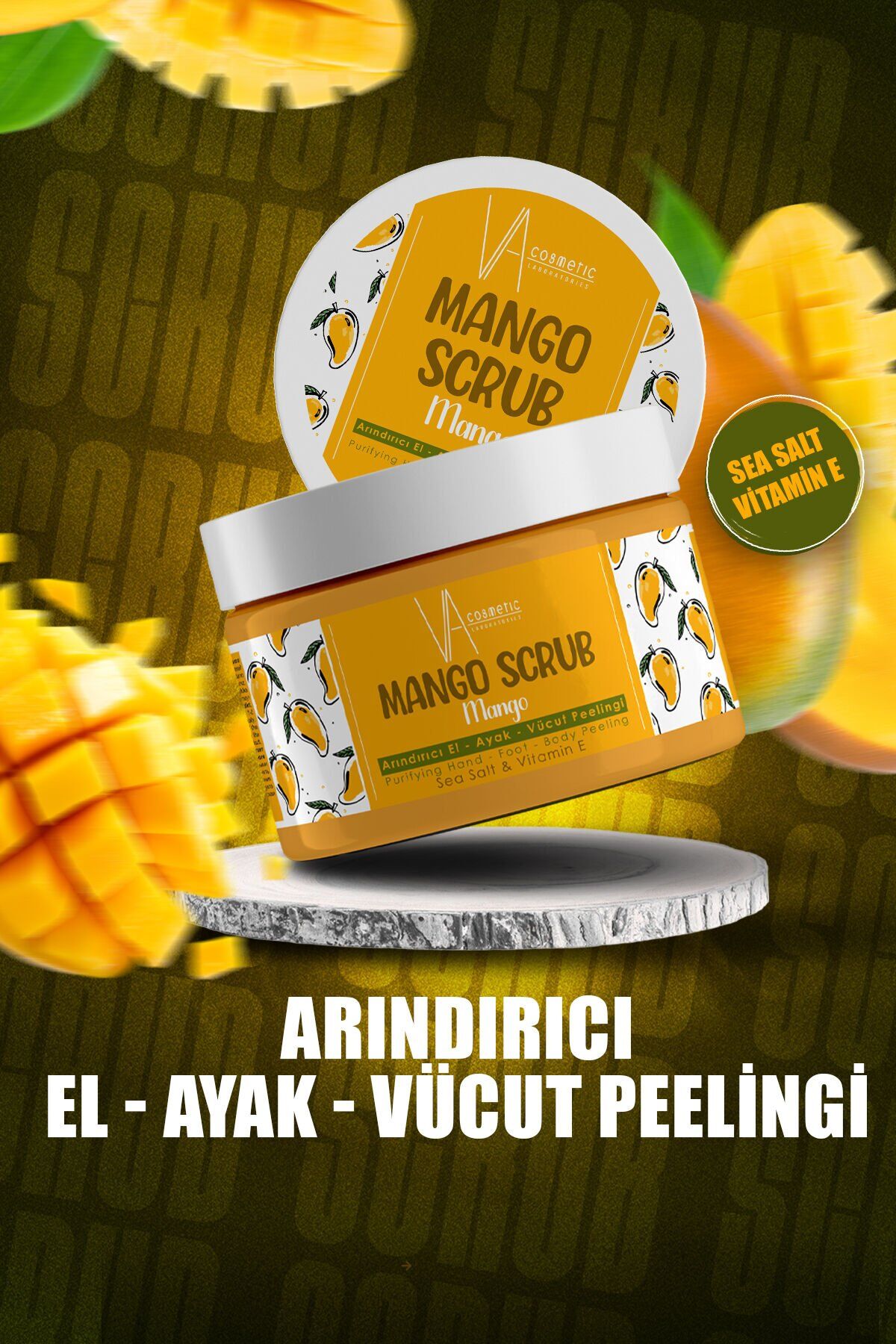 SCRUB MANGO EL AYAK VÜCUT PEELİNG 300 ML