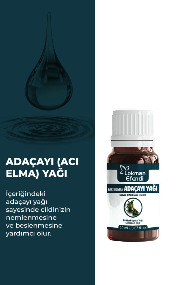 LOKMAN EFENDİ ADAÇAYI YAĞI 20 CC